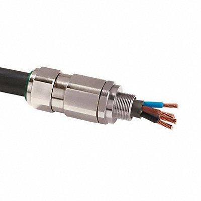APPLETON ELECTRIC 50ST31505 Connector Brass L - Strain Relief 3.97in