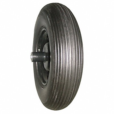WESTWARD 10G169 Wheelbarrow Tyre Ribbed 16 in Dia.