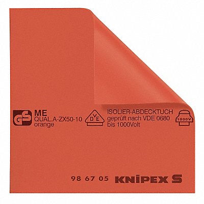 KNIPEX 986710 Insulated Mat 39-3/8 x 39-3/8 In Red