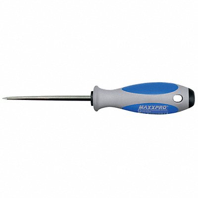 WITTE 9T53622 Scratch Awl 8-7/16 In L 1/4 D Grey/Blue