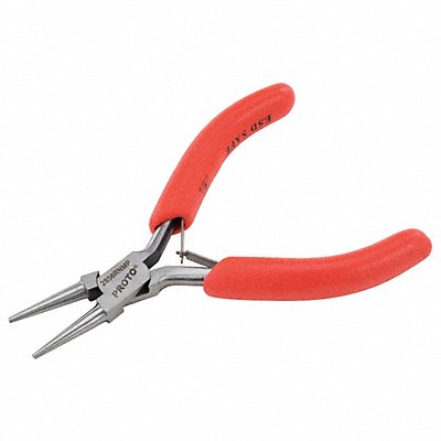 PROTO J2856RNMP Round Nose Plier 4-1/2 L Smooth