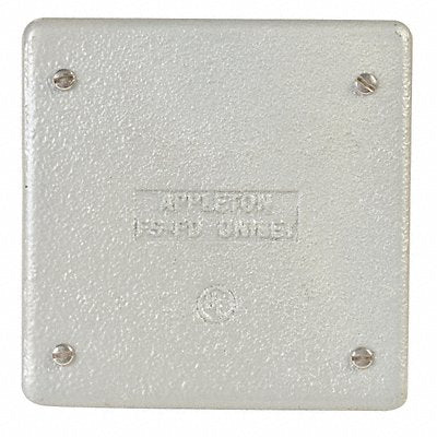APPLETON ELECTRIC FSK2BCM Weatherproof Cover Malleable Iron
