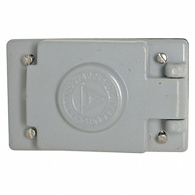APPLETON ELECTRIC FSKWR1 Weatherproof Cover Vertical 4-9/16 In.H
