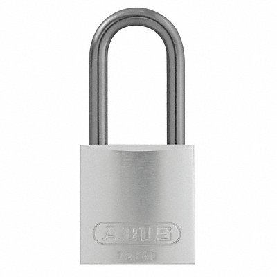 ABUS 72HB4040KAx6Silver Lockout Padlock KA Silver 1-1/2 H PK6