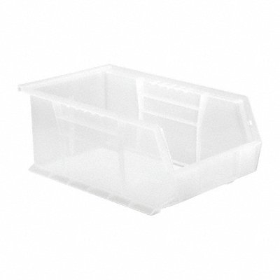 QUANTUM STORAGE SYSTEMS QUS241CL Hang and Stack Bin Clear PP 6 in