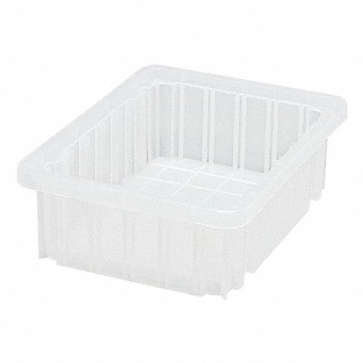 QUANTUM STORAGE SYSTEMS DG91035CL Divider Box Clear Polypropylene 12