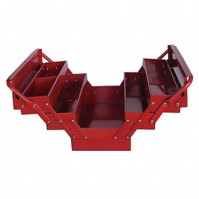 WESTWARD 10J171 Steel Tool Box 17 in