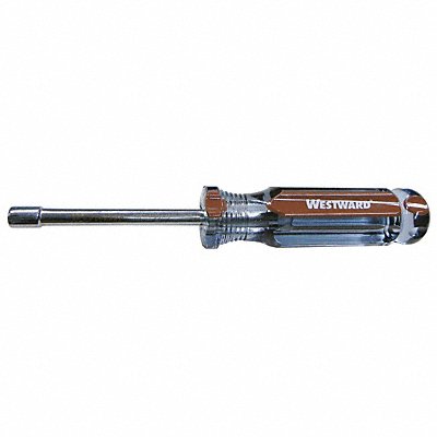 WESTWARD 10J242 Hollow Round Nut Driver 5 1/2 mm