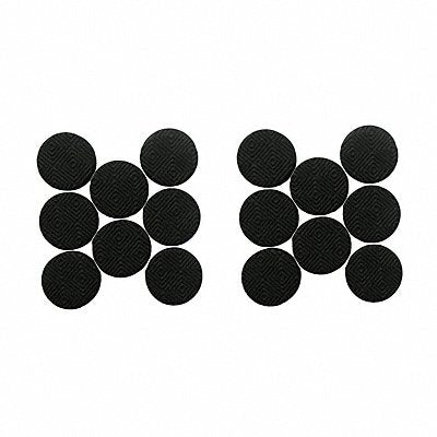 GRAINGER 10J998 Gripper Pads Self-Stick Round 1 PK16