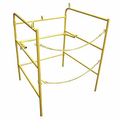 GRAINGER 10K047 Collapsible Manhole Grd Rail 42x33x33in