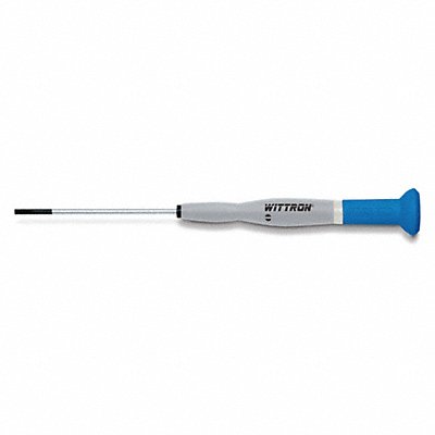 WITTE 9T89718 Insulated Prcsion Slotted Screwdriver 1/8 in