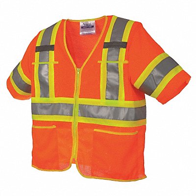 VIKING U6155OXL High Visibility Vest Class 3 XL Orange