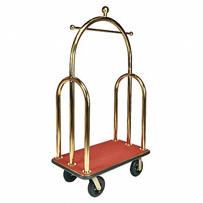 CSL 3533BK030RED Bellmans Cart Titanium Red Carpet 2 in