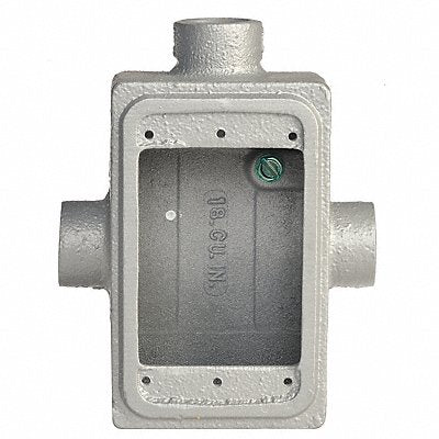 APPLETON ELECTRIC FDT150 Weatherproof Box 3Inlet 2.81 W 25cu. in