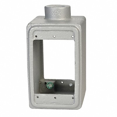 APPLETON ELECTRIC FS1D75 Weatherproof Box 3/4in Hub Iron