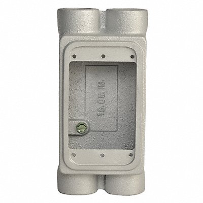 APPLETON ELECTRIC FSCD150 Weatherproof Box 4Inlet 1/2in Hub Iron