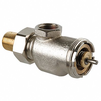GRAINGER 10L951 Thermostatic Radiator Valvee Horizontal 1/2 FPT
