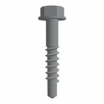 GRAINGER TKHWI12012503400P Drill Screw Hex #12 Zinc 1.25 L PK400