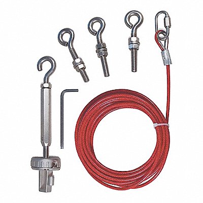 OMRON 445062710 Cable Kit 32 ft Len PVC Covered Steel