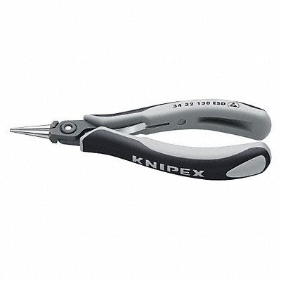 KNIPEX 3432130ESD Needle Nose Plier 5-1/4 L Smooth