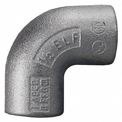 APPLETON ELECTRIC ELF9050A Elbow Aluminium Trade Size 1/2in