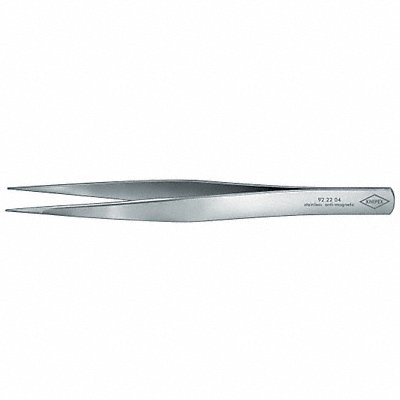 KNIPEX 922204 Precision Tweezers SS Straight 5 3/64 L