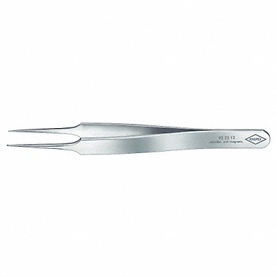 KNIPEX 922212 Precision Tweezers SS Straight 4 21/64 L