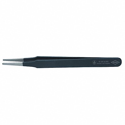 KNIPEX 925874ESD Precision Tweezers SS Straight 4 21/32 L