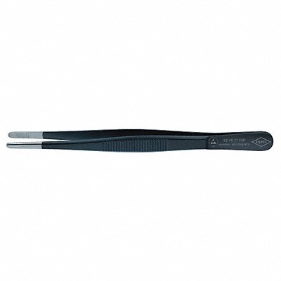 KNIPEX 927877ESD Precision Tweezers SS Straight 5 45/64 L