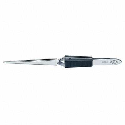 KNIPEX 929589 Cross Over Tweezers SS Straight 6 1/2 L