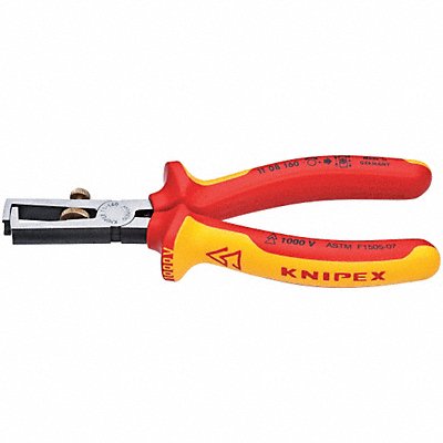 KNIPEX 1108160SBA Wire Stripper 7 AWG 6-1/4 In