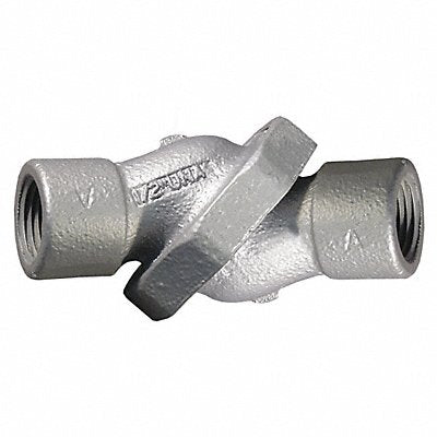 APPLETON ELECTRIC UNAF100 Swivel Elbow Iron Trade Size 1in