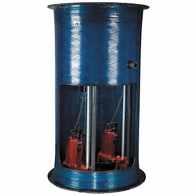 LIBERTY PUMPS D3672LSG20248 2 HP Grinder Pump System 208/230VAC