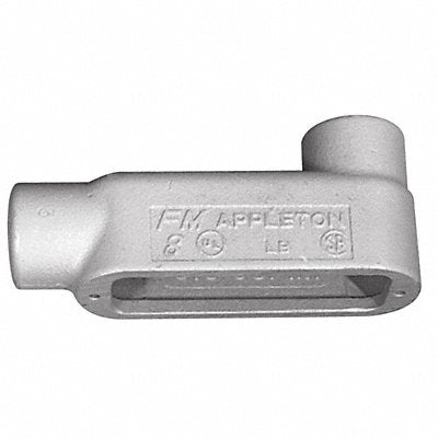 APPLETON ELECTRIC LB98 Conduit Outlet Body Iron 3-1/2 In.