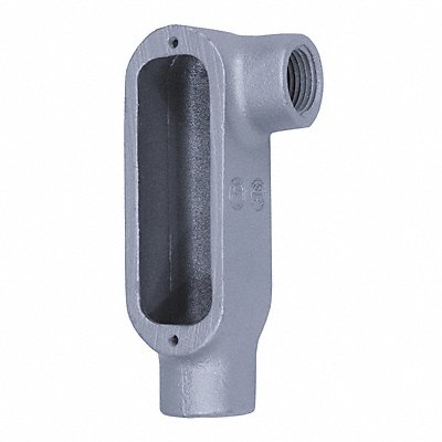 APPLETON ELECTRIC LL350M Conduit Outlet Body Iron LL 3-1/2 In.