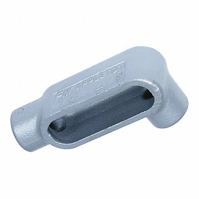 APPLETON ELECTRIC LL87 Conduit Outlet Body Iron LL 3 In.