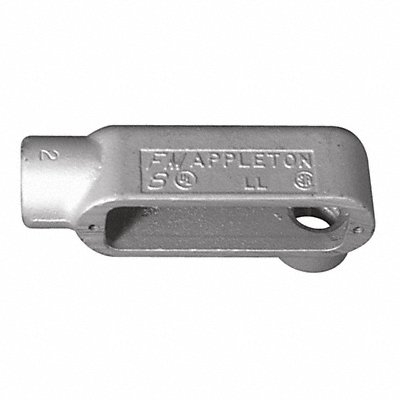 APPLETON ELECTRIC LL448 Conduit Outlet Body Iron LL 1-1/4 In.