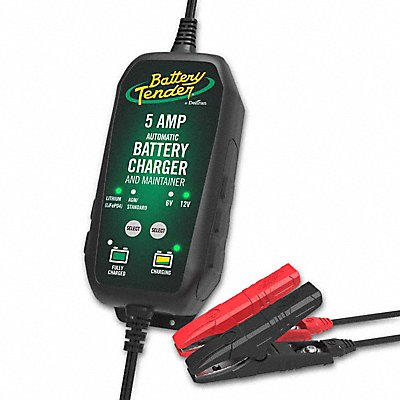 BATTERY TENDER 0220186GDLWH Battery Charger 12VDC 5A