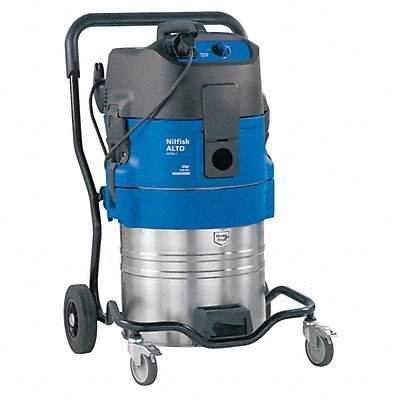 NILFISK 302001541 Built-In Pump Shop Vacuum 19 gal Steel