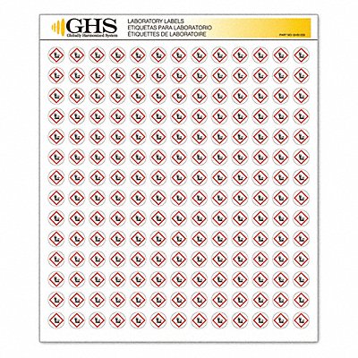 GHS SAFETY GHS1233 Label Environment Gloss Paper PK1820