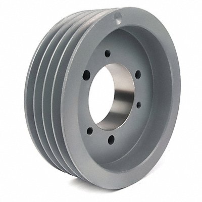 GRAINGER 584B V-Belt Pulley Detachable 4Groove 6.15 OD