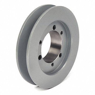 GRAINGER 421B V-Belt Pulley Detachable 1 Groove 4.55 OD