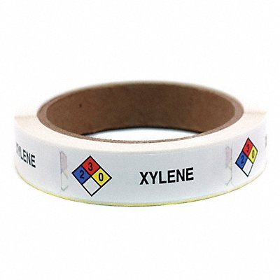 ROLL PRODUCTS 1630002 HMIG Label 3/4 H 4 W PK250