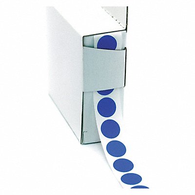 ROLL PRODUCTS 1190002E 1/2 Color Code Circles B 1000roll