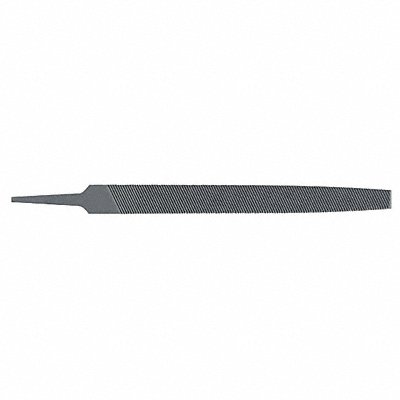 WESTWARD 10Z615 Half Round File For Alum 12 In
