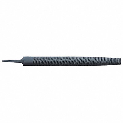 WESTWARD 10Z670 Cabinet Rasp File Half Round 10 In
