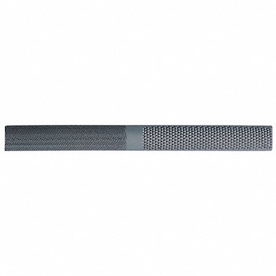 WESTWARD 10Z674 File Double Ended Half Round 8 In
