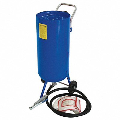 WESTWARD 10Z914 Abrasive Blaster Press 80lb 65-125psi