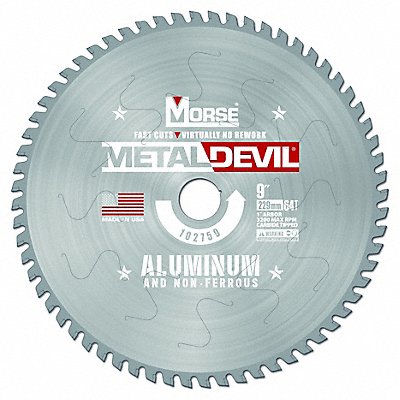 MORSE 102759WWG Carbide Circular Saw Blade Arbor 1