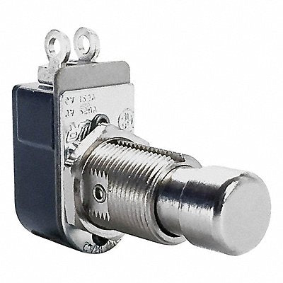 CARLING TECHNOLOGIES 110SP Miniature Push Button Switch Nickel SPST